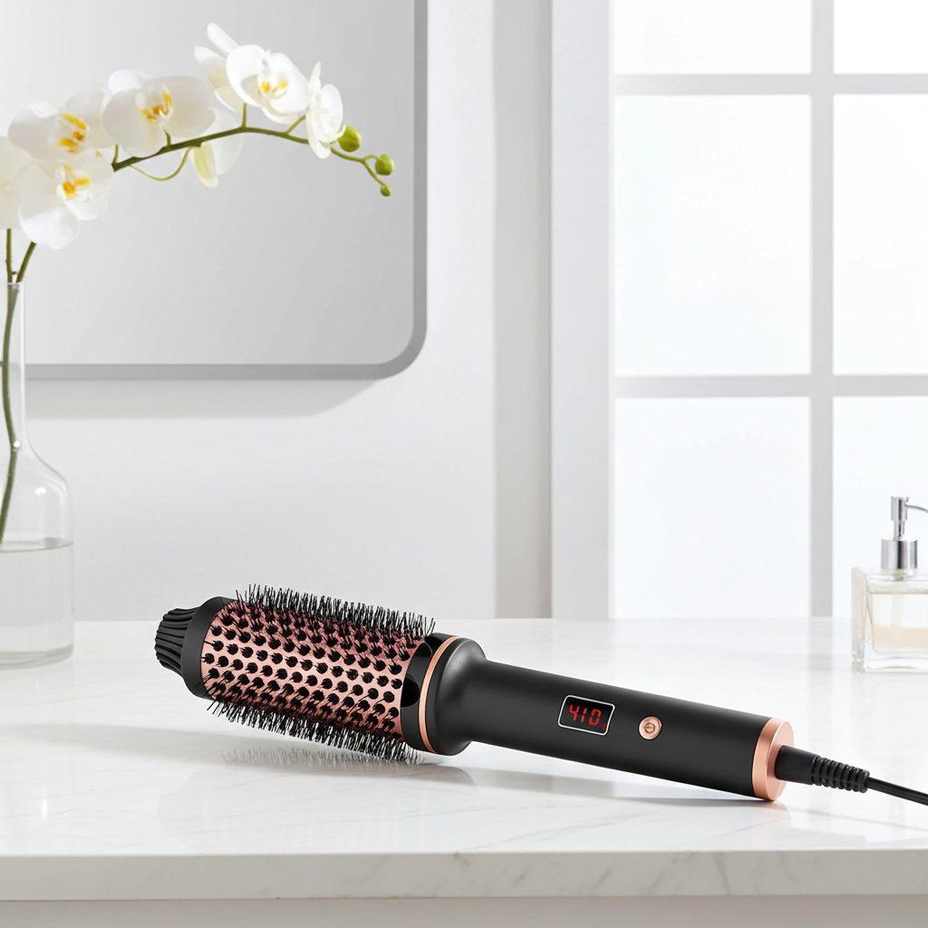 Brosse Thermique à Air Chaud 1.5 Pouces - Fer à Boucler Volumisant